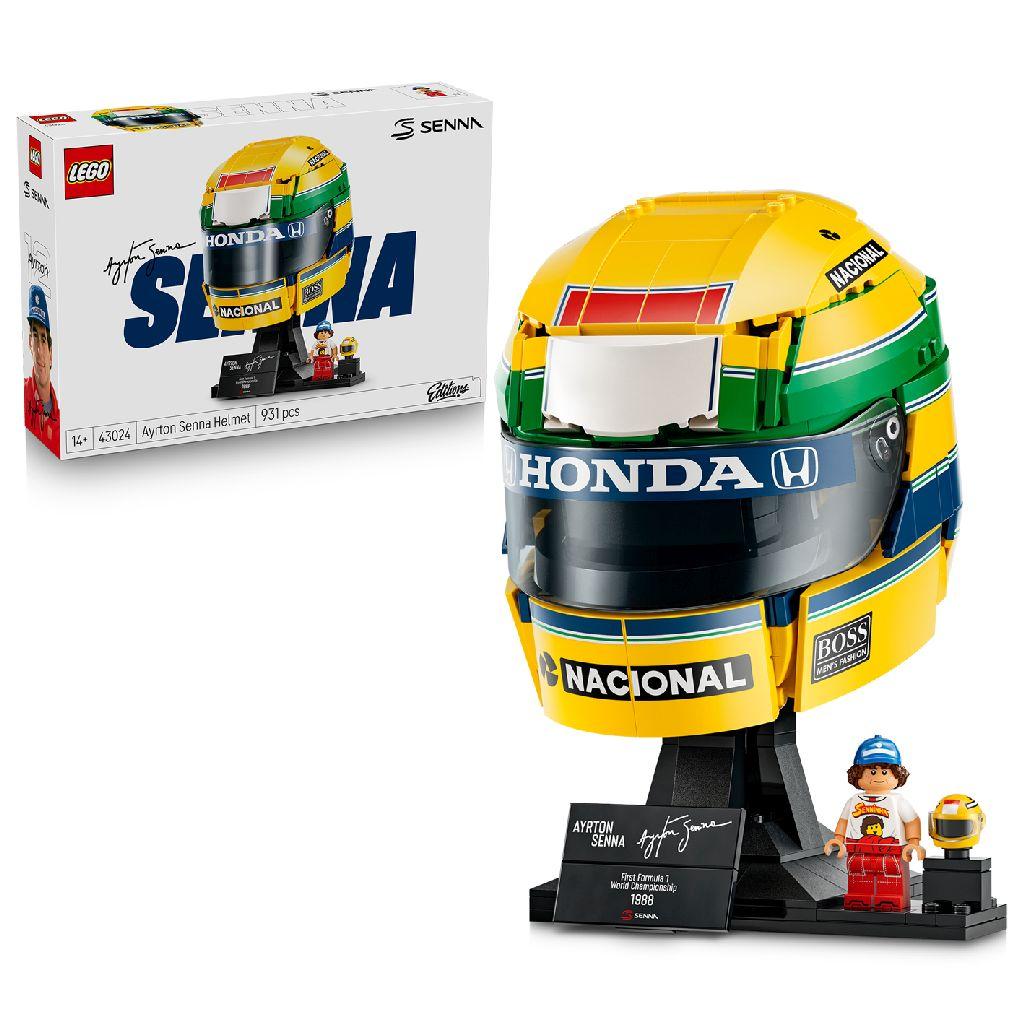 LEGO 43024 Editions Formula 1 Helm Ayrton Senna