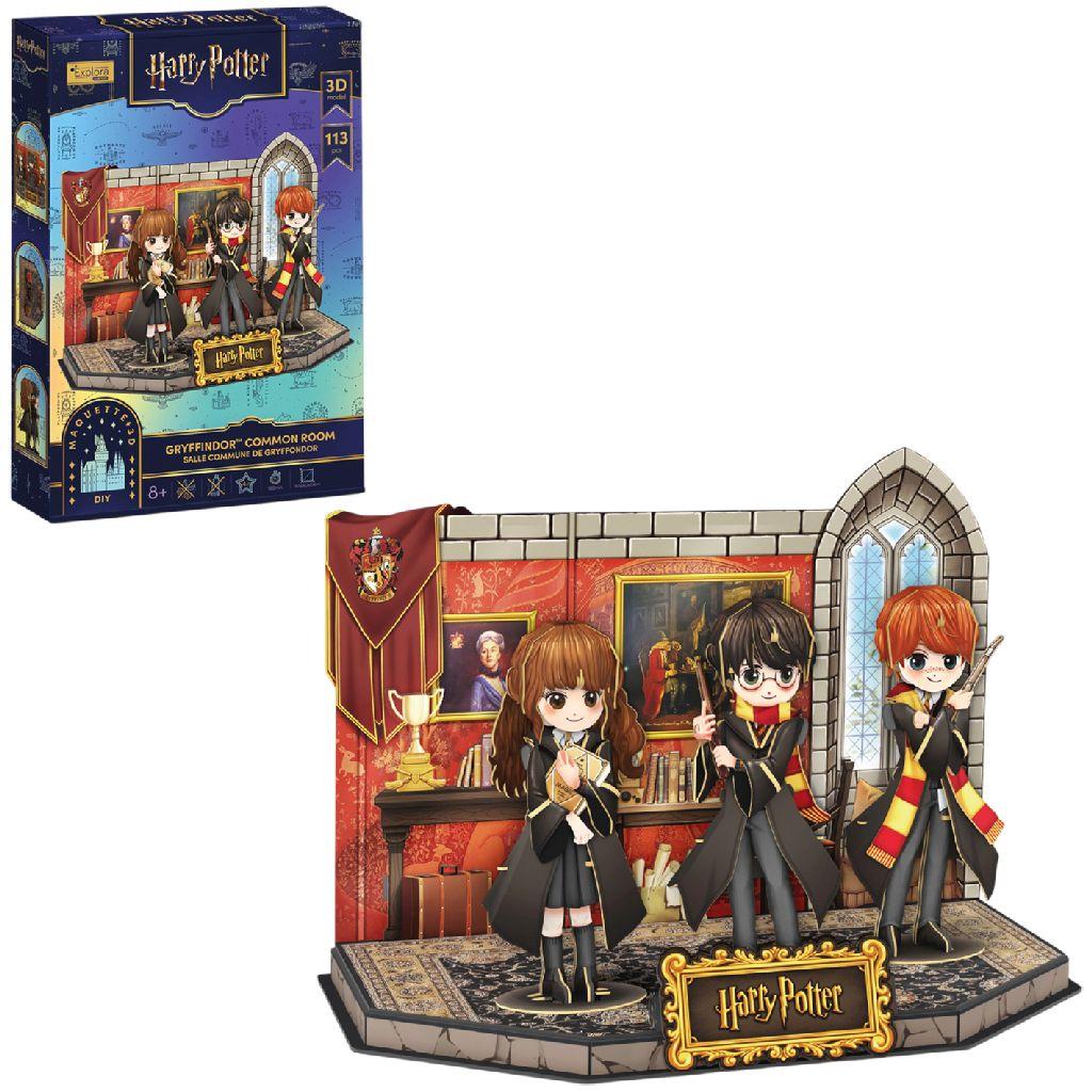 Cubic Fun 3d Puzzel Harry Potter Gryffindor Kamer