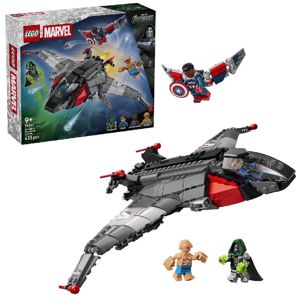 LEGO 76347 Super Heroes Marvel Doomsday Quinjet