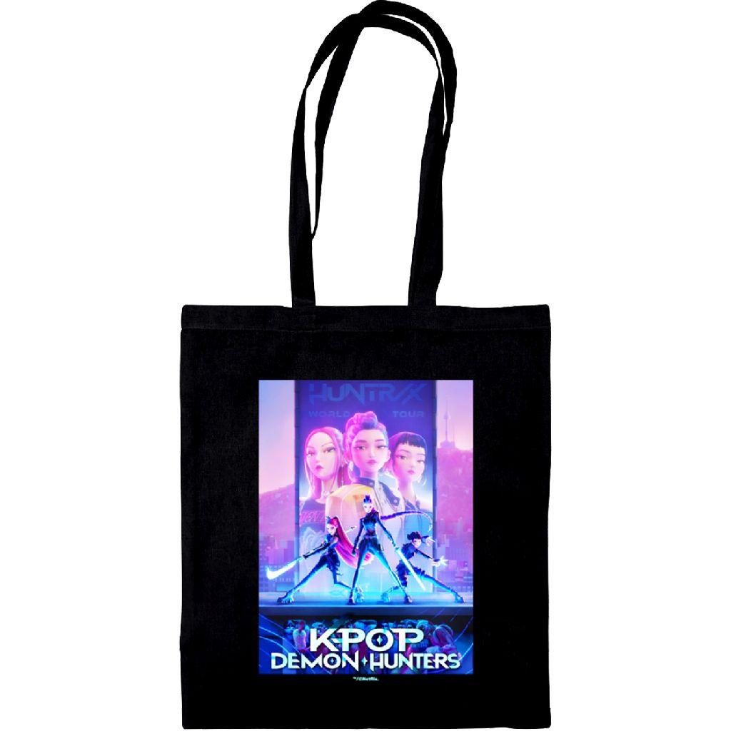 K-Pop Demon Hunters Tas Katoen Zwart