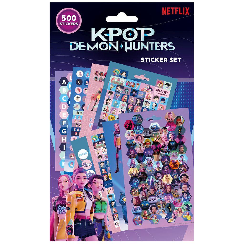  K-Pop Demon Hunters Stickerboek 500st