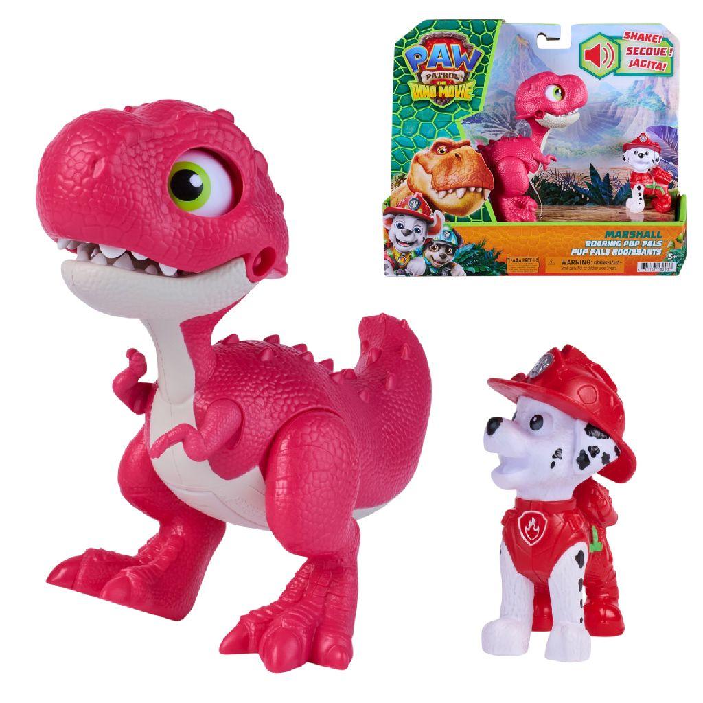 Paw Patrol Dino Movie Roaring Dino And Marshall