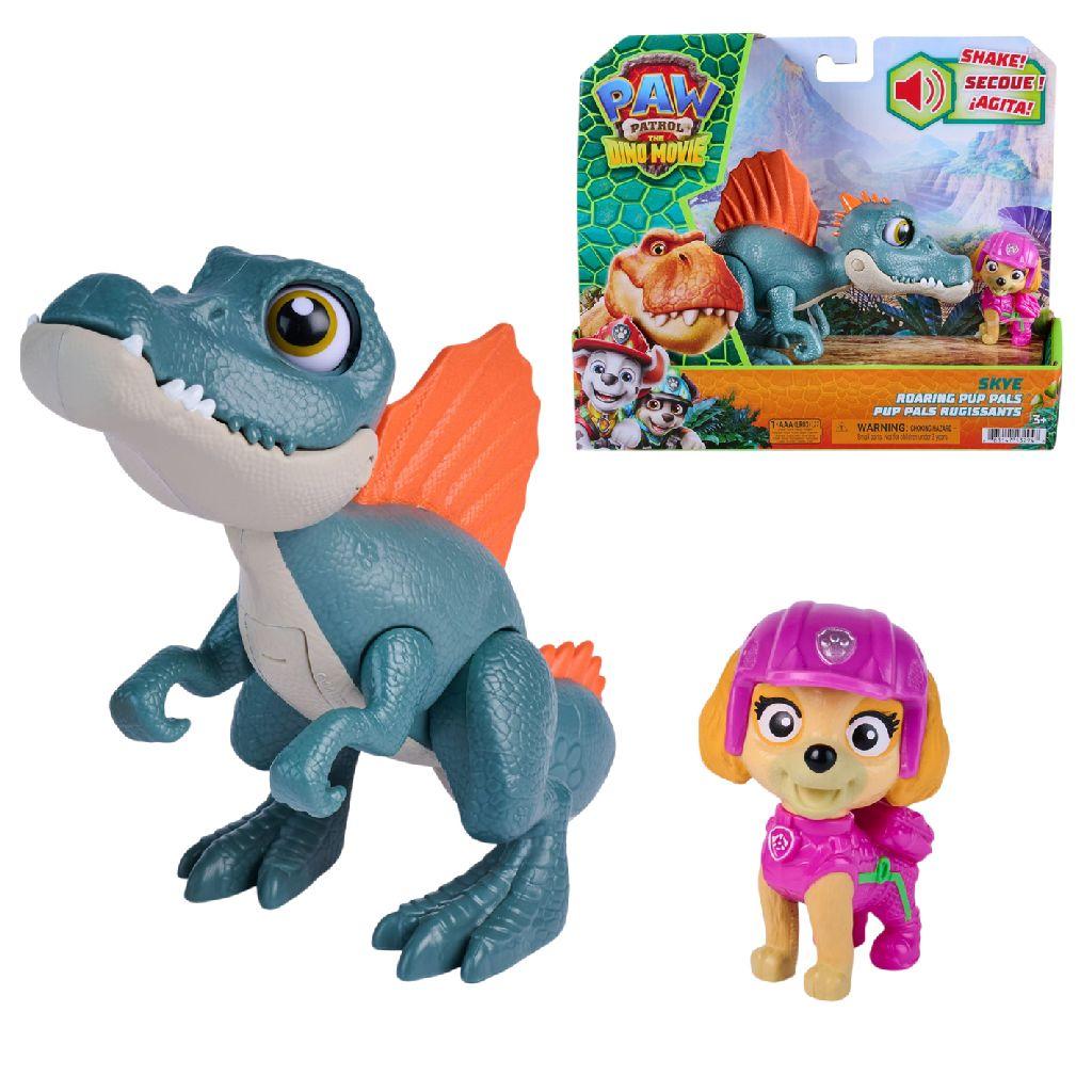 Paw Patrol Dino Movie Roaring Dino And Skye