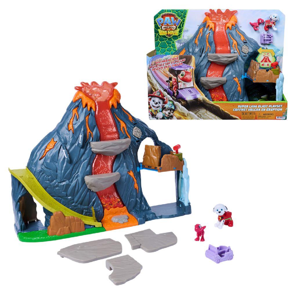 Paw Patrol Dino Movie  Super Lava Blast Playset