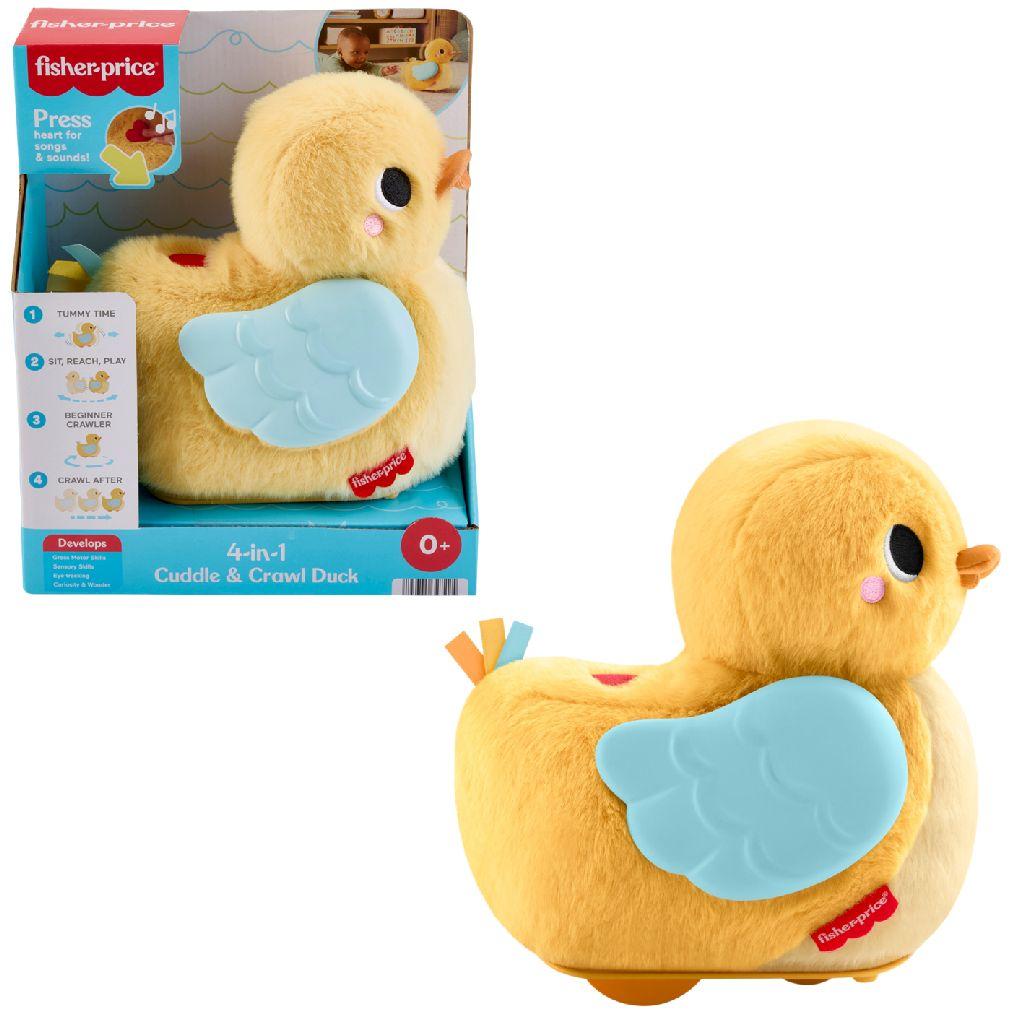Fisher Price Knuffel En Kruip Eend