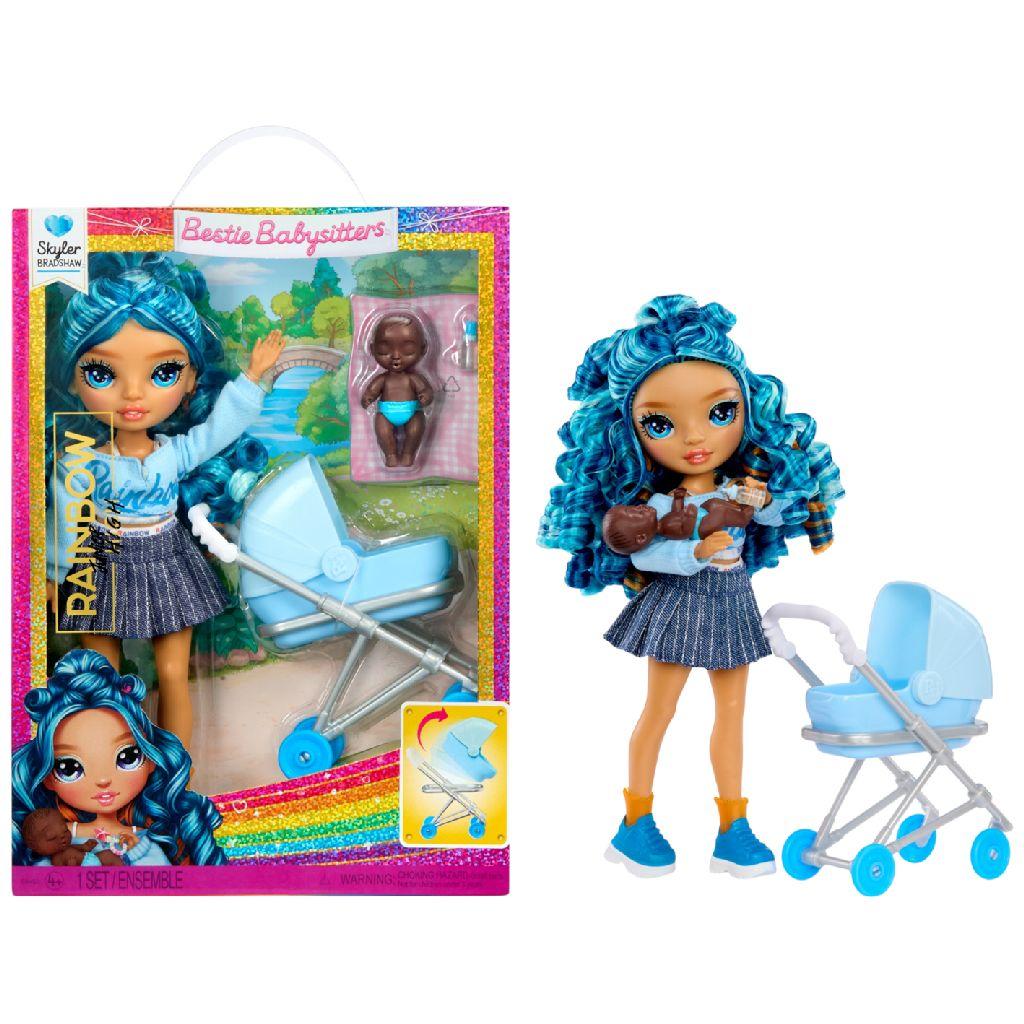 Rainbow High Jr Bestie Babysitters Skyler