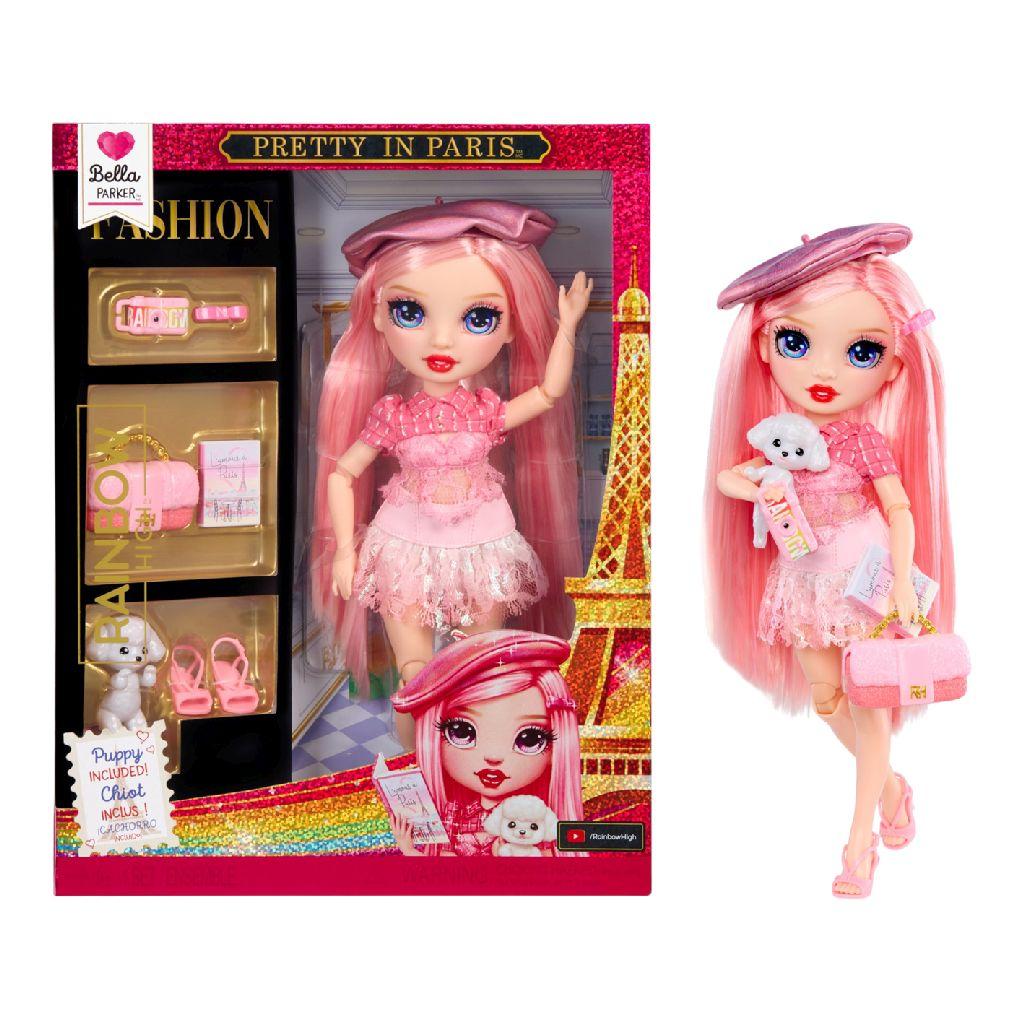 Rainbow High Pretty In Paris Fashion Doll Bella