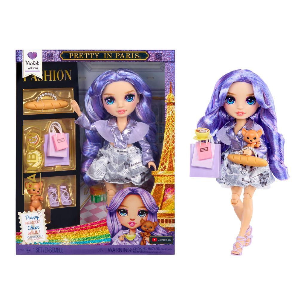 Rainbow High Pretty In Paris Fashion Doll Violet