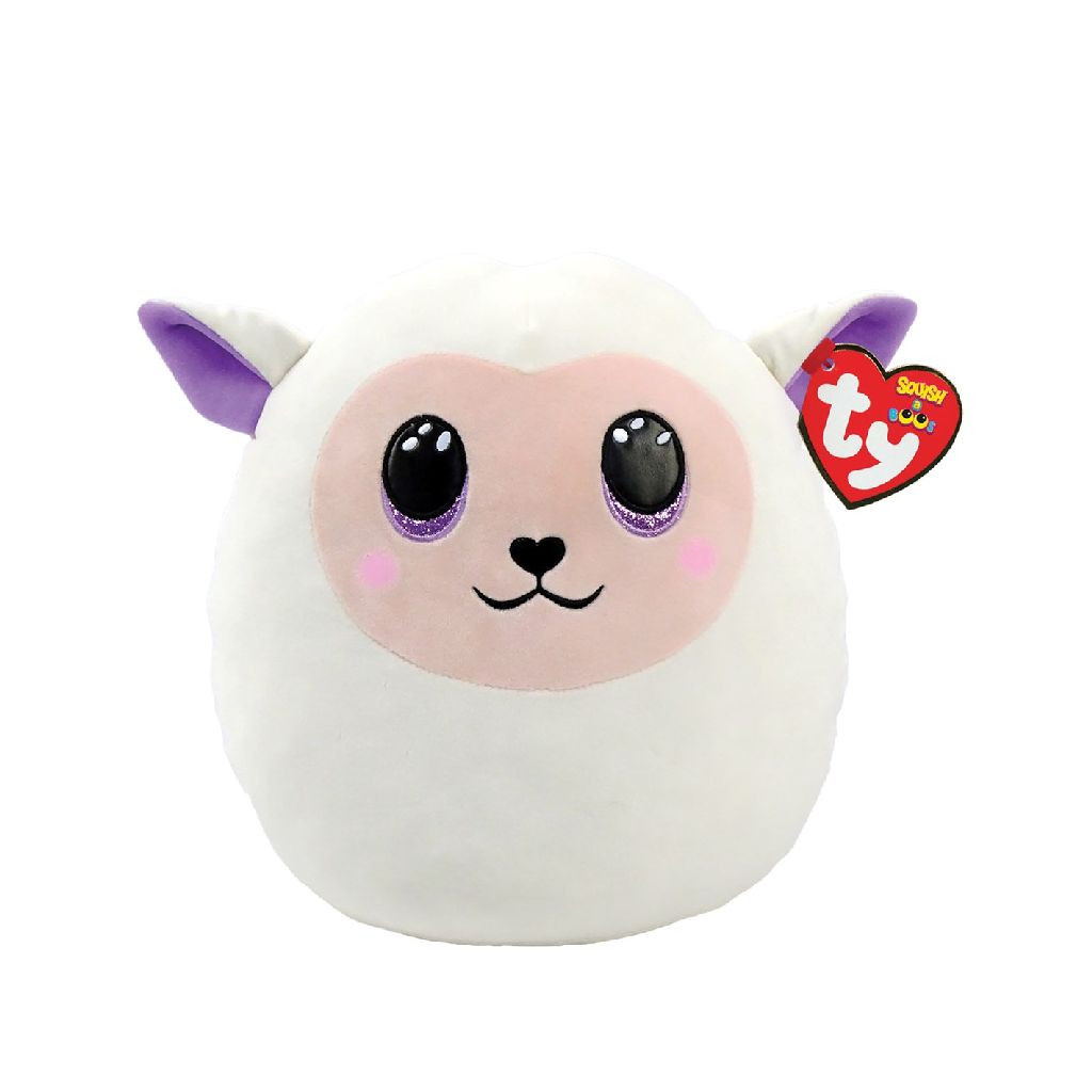 Ty Squish a Boo - Fluffy Easter Lamb - Pasen - Lammetje - 20 cm - Knuffel