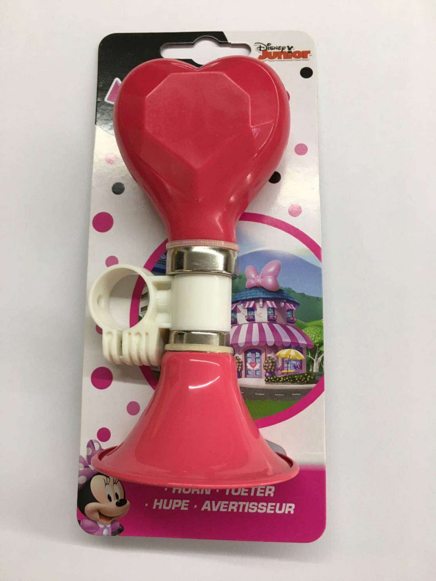 Disney Minnie Mouse Fietstoeter - Roze