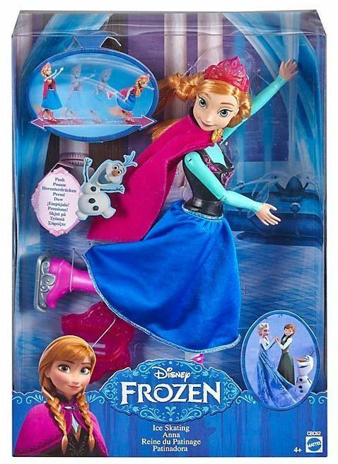 Disney Frozen Schaatsende Anna - Modepop