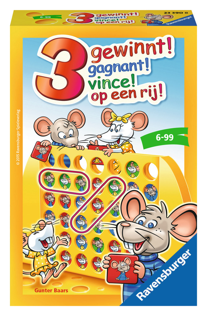 3 op een rij - Behendigheidsspel