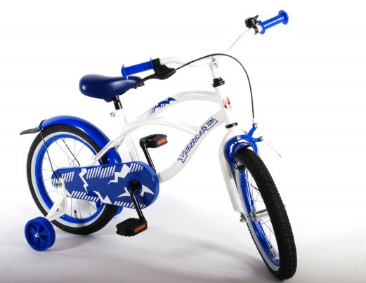 Fiets 16" Yipeeh Volare White Cruiser 16 Inch Jongensfiets 51602