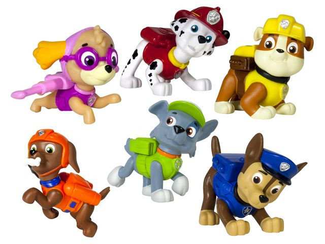Paw Patrol Mini Figuren - 6 cm - Prijs per Stuk