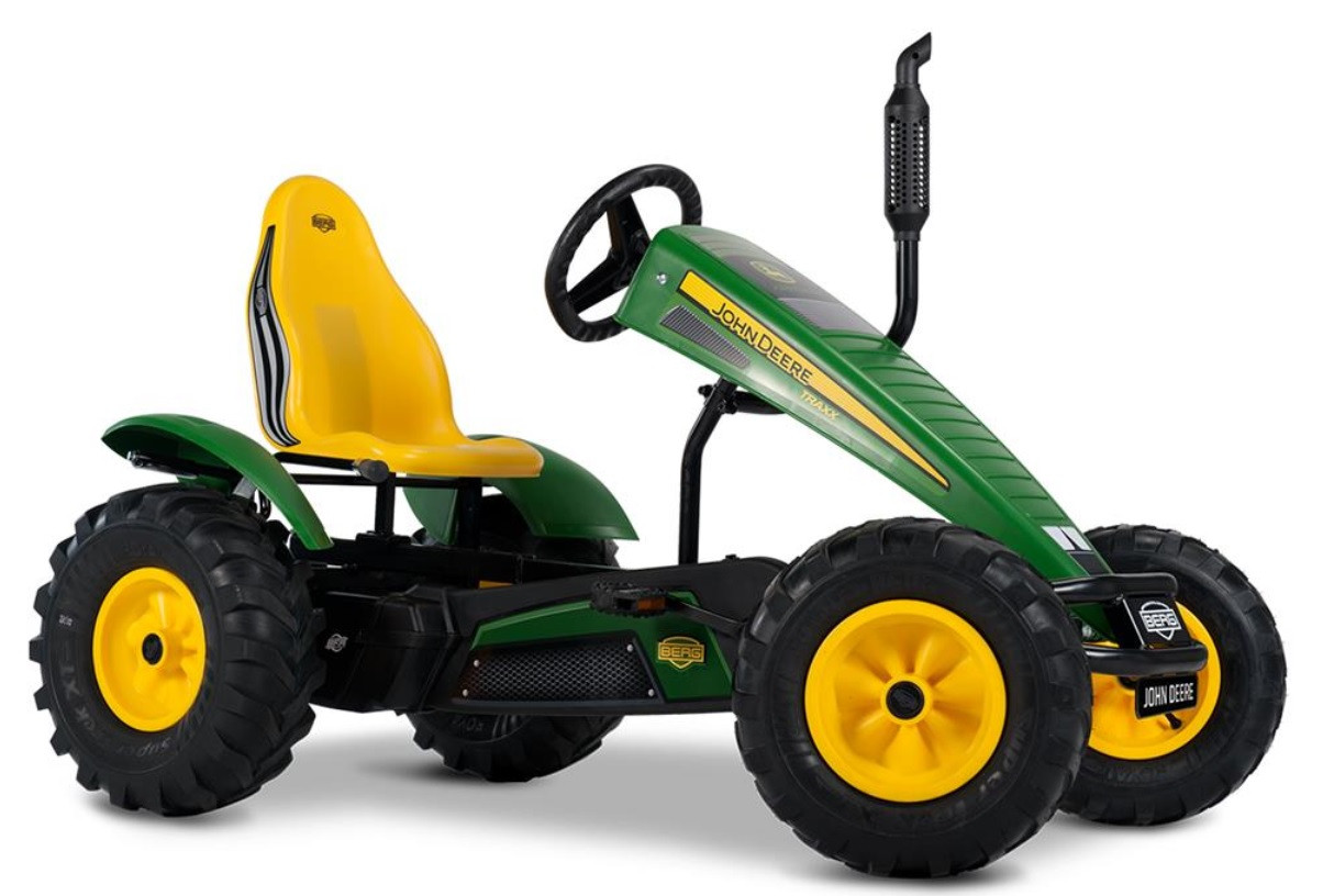 BERG Skelter XXL E-BFR-3 - John Deere - Elektrische Skelter - Groen