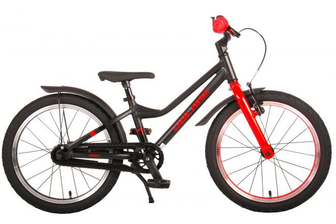 Volare Blaster Kinderfiets - 18 Inch  - Zwart / Rood - Prime Collection