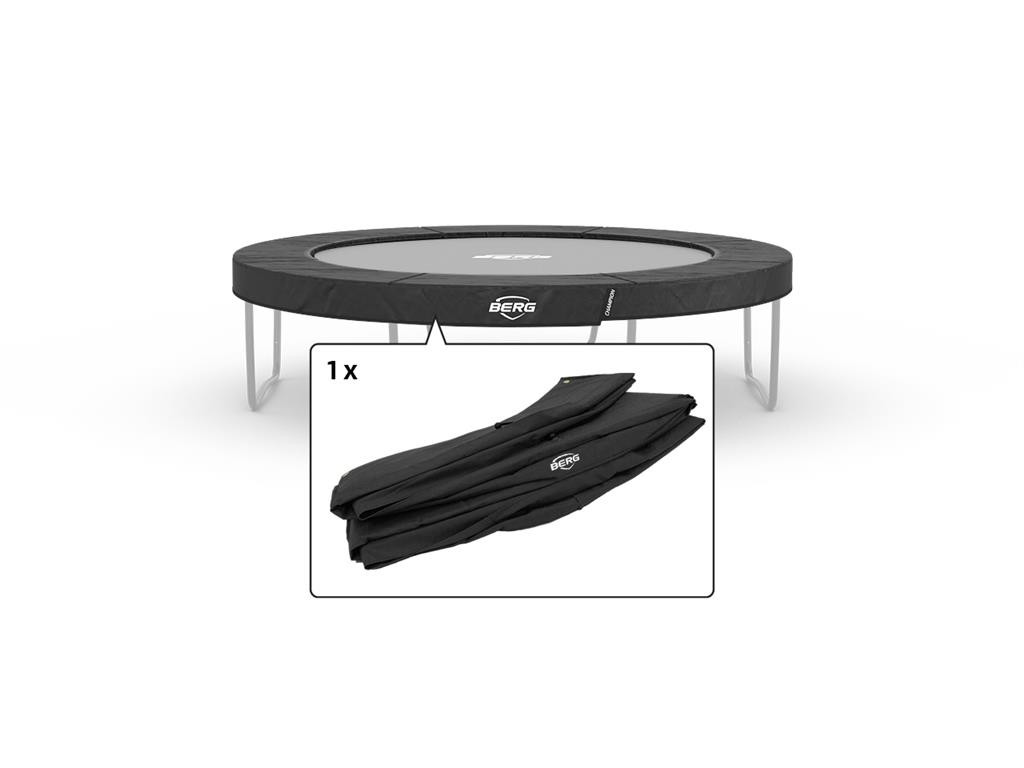 BERG Trampoline Beschermrand Champion - 330 cm - Grijs
