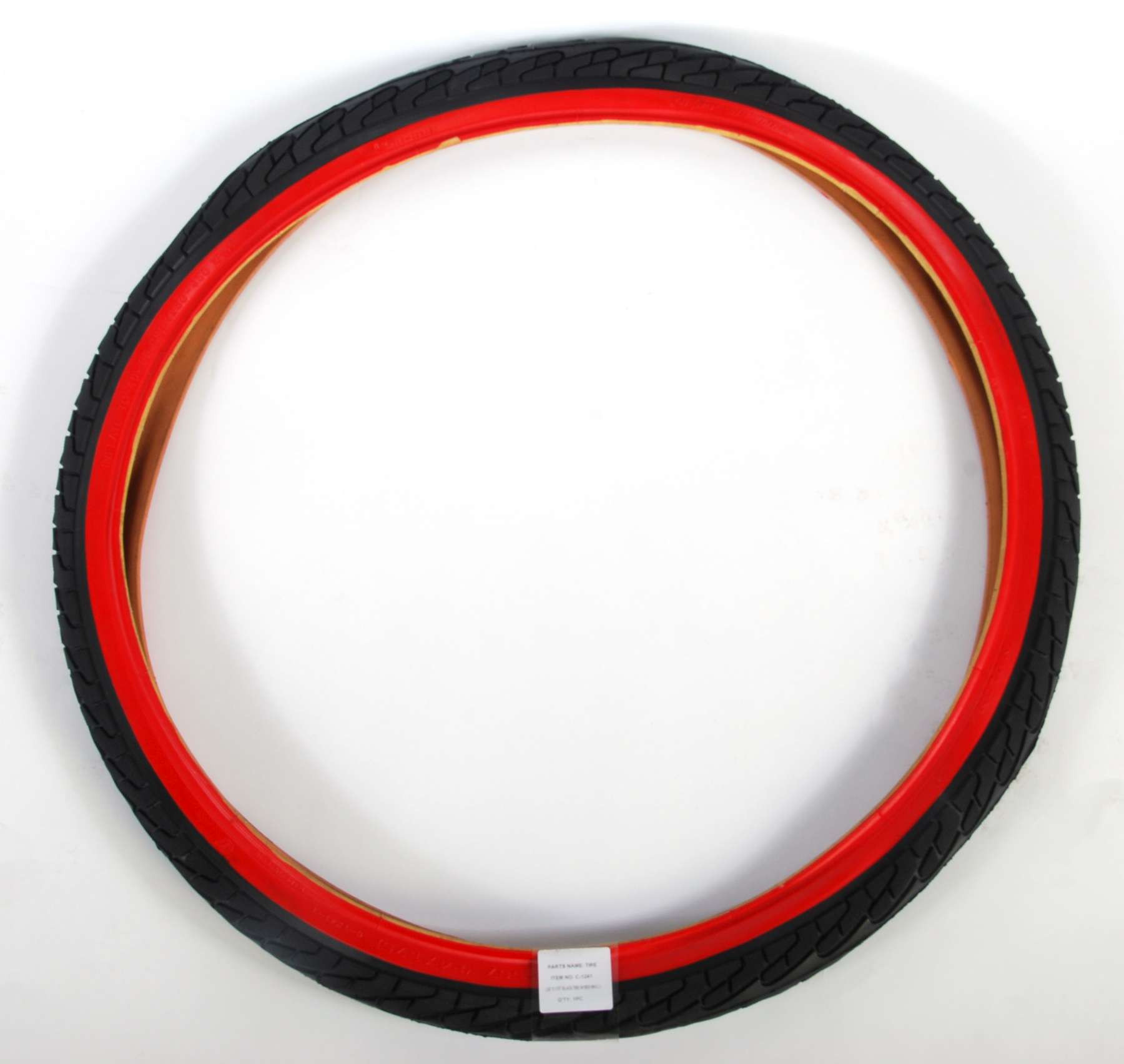 Volare Buitenband - 24 inch - Rood Zwart - Kinderfiets