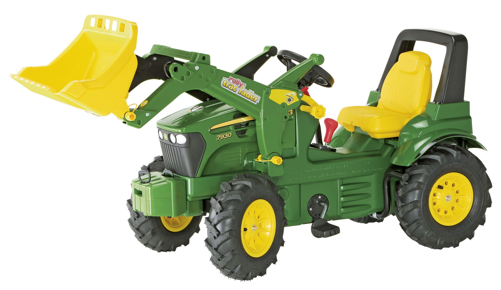 John Deer 7930 Traptractor - Rolly Toys - met lader en luchtbanden