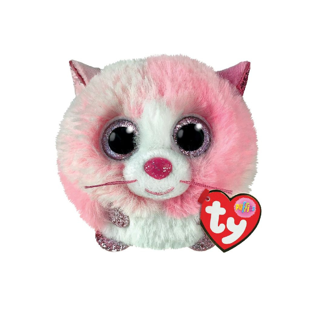 Ty Teeny Puffies - Tia Cat - 10 cm - Knuffel