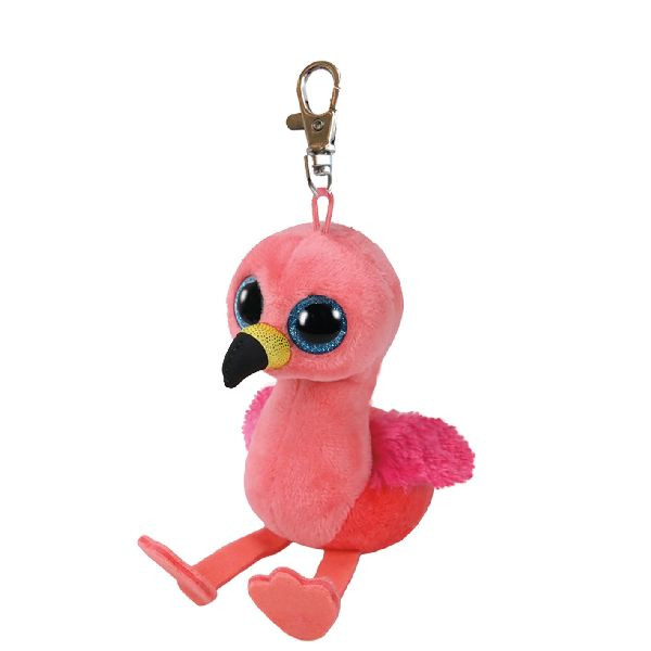 Ty Beanie Boo Clip - Gilda Flamingo - Sleutelhanger