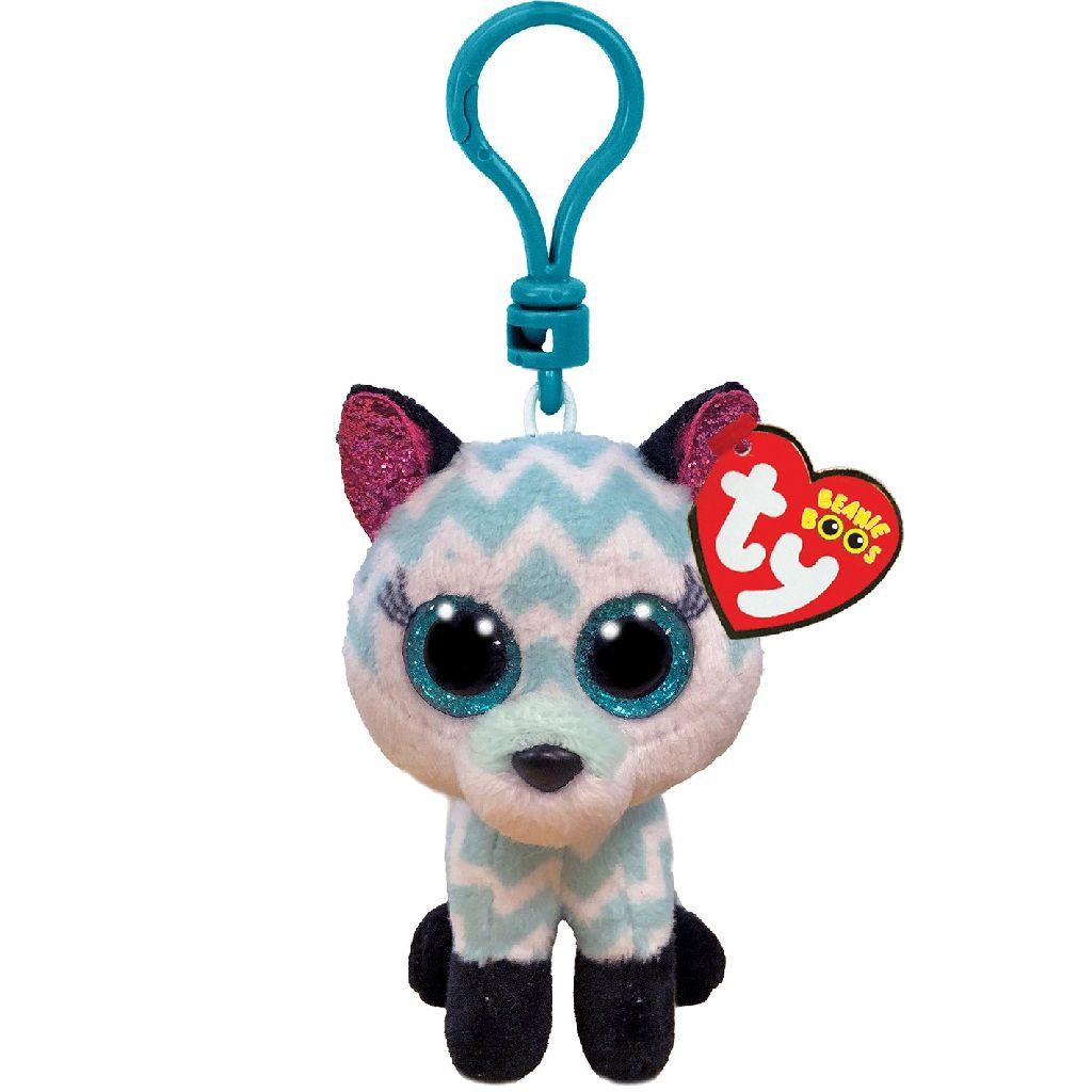 Ty Beanie Boo Clip - Atlas Fox - Sleutelhanger