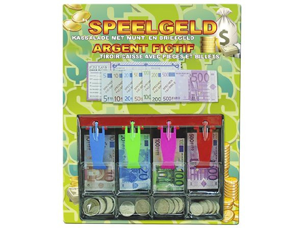 Speelgeld met Kassalade
