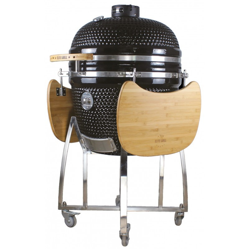 EliteGrill BBQ 60 cm / 23 Inch met Regenhoes - Barbecue - Kamado