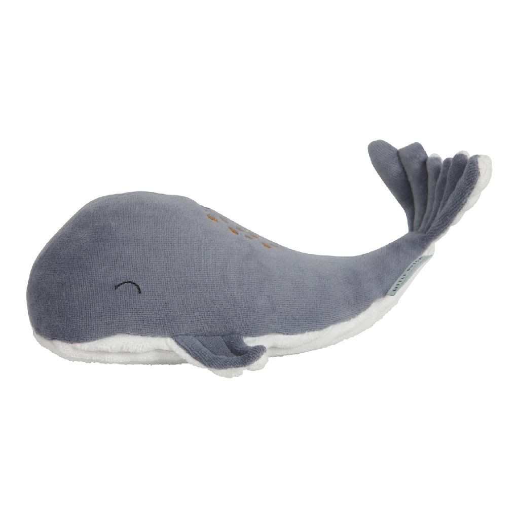 Little Dutch Knuffel Klein Walvis - Ocean - Blauw