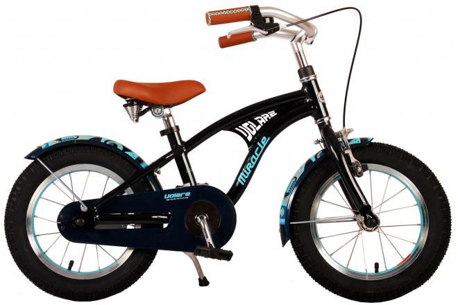 Volare Miracle Cruiser Kinderfiets - 14 Inch - Mat Blauw - Prime Collection