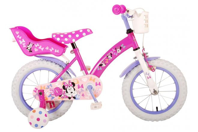 Disney Minnie Cutest Ever! - Kinderfiets - 14 Inch - Roze