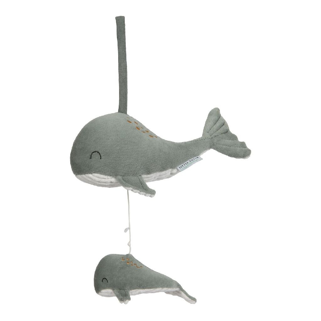 Little Dutch Walvis Muziekdoosje - Ocean - Mint