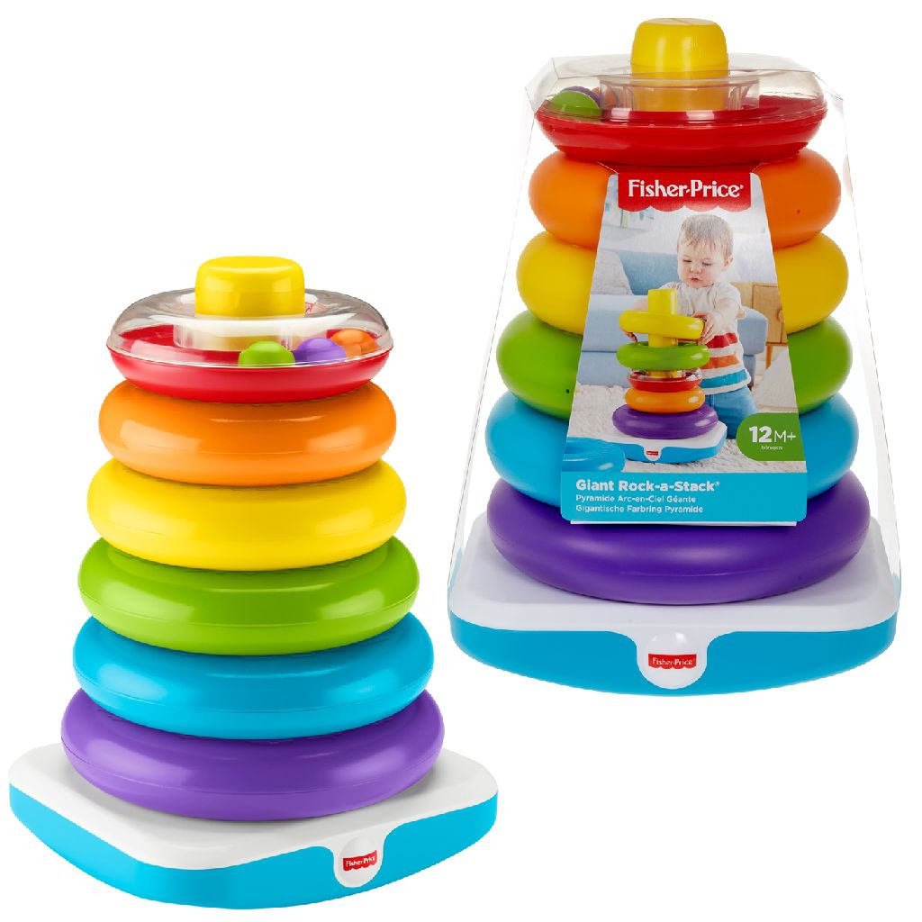 Fisher-Price Rock A Stack XL - Grote Stapeltoren