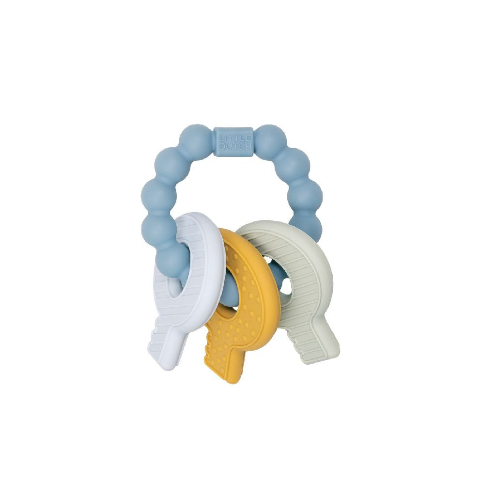 Little Dutch Bijtring - Sleutelbos - Blauw