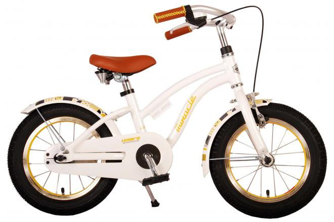 Volare Miracle Cruiser Kinderfiets - 14 Inch - Wit - Prime Collection