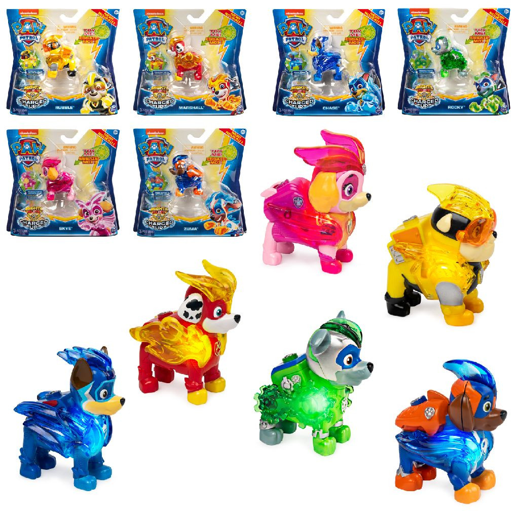 Paw Patrol Mighty Pups Action Pack Pups - Per Stuk