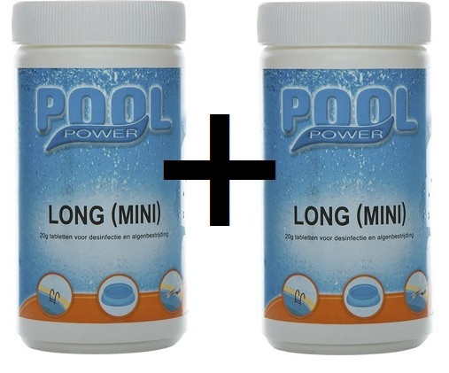 Chloortabletten - tabletten chloor voor zwembad - duopack