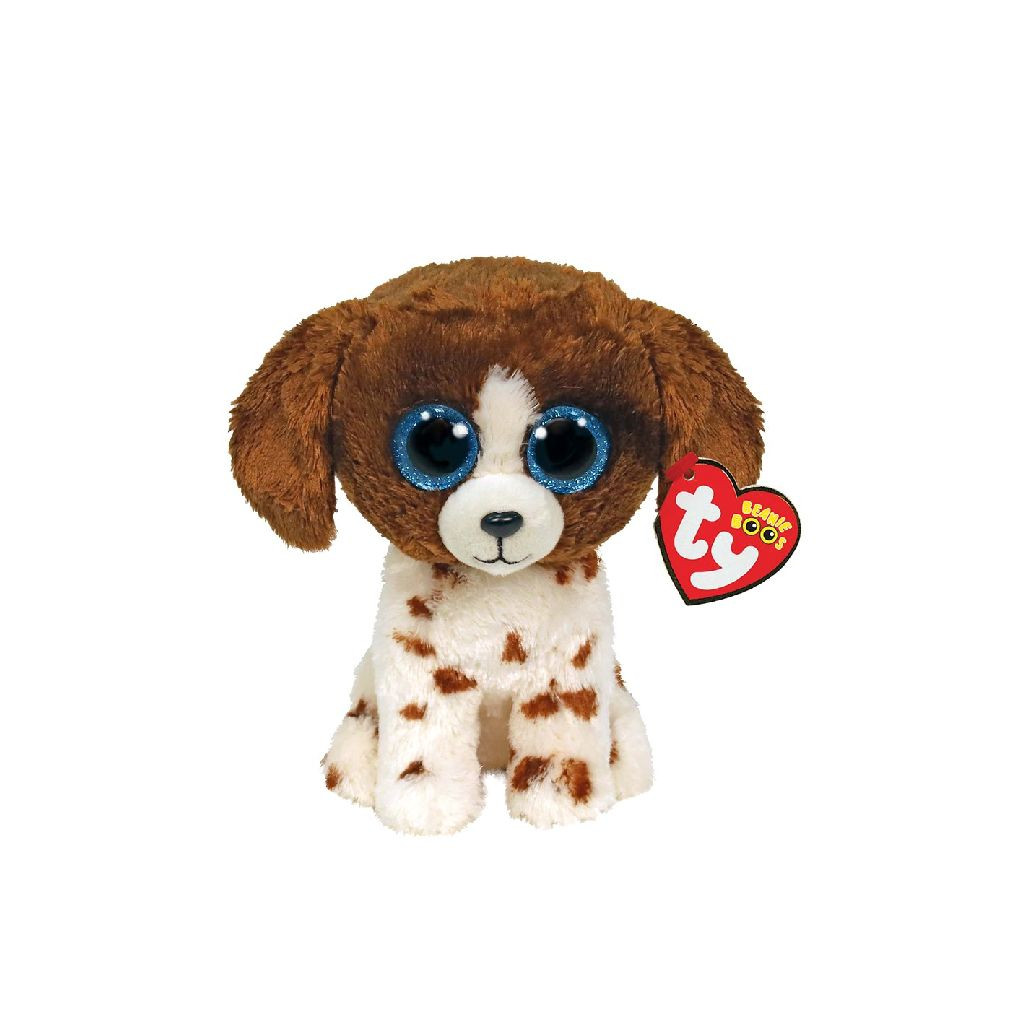 Ty Beanie Boo - Muddles Dog - 15 cm - Knuffel