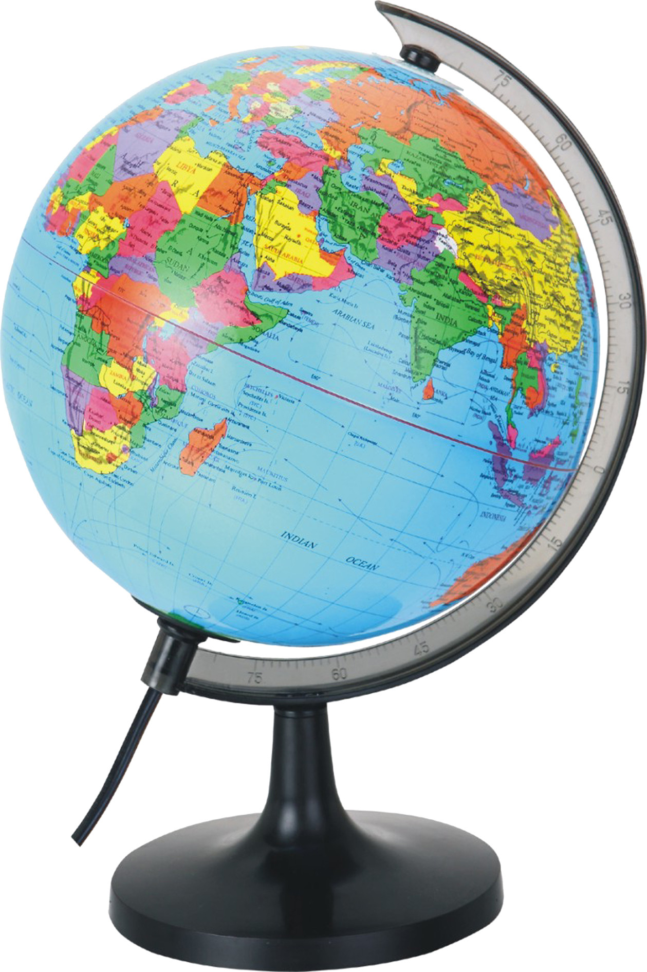 Wereldbol met Verlichting - Globe - 20 cm