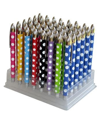 Balpen met Stippen - Prijs per Stuk