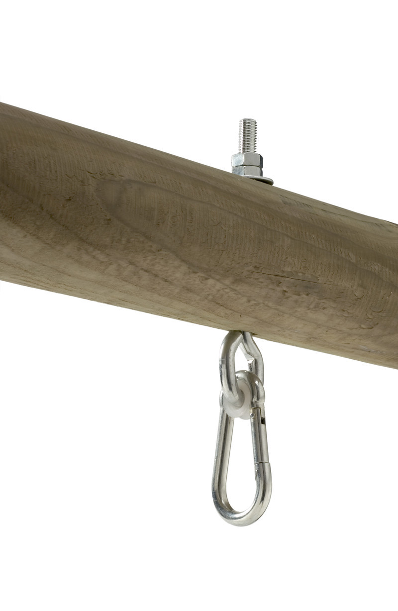 KBT Schommelhaak 'dwarsdoor' - model O - schachtlengte: 100 mm
