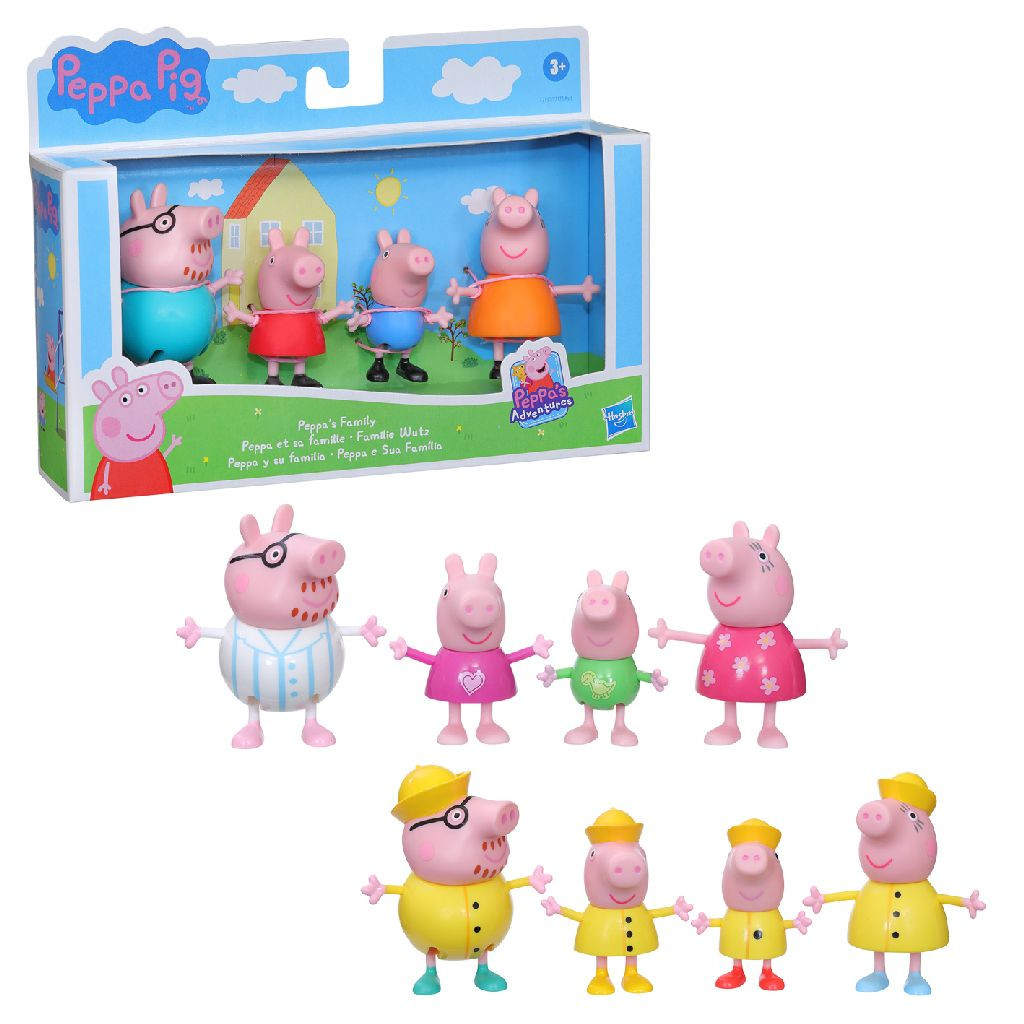 Peppa Pig Familie - Assortiment - Prijs per Stuk