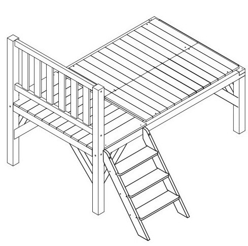 Frame Sunny Lodge XL of Sunny Noa (wit)