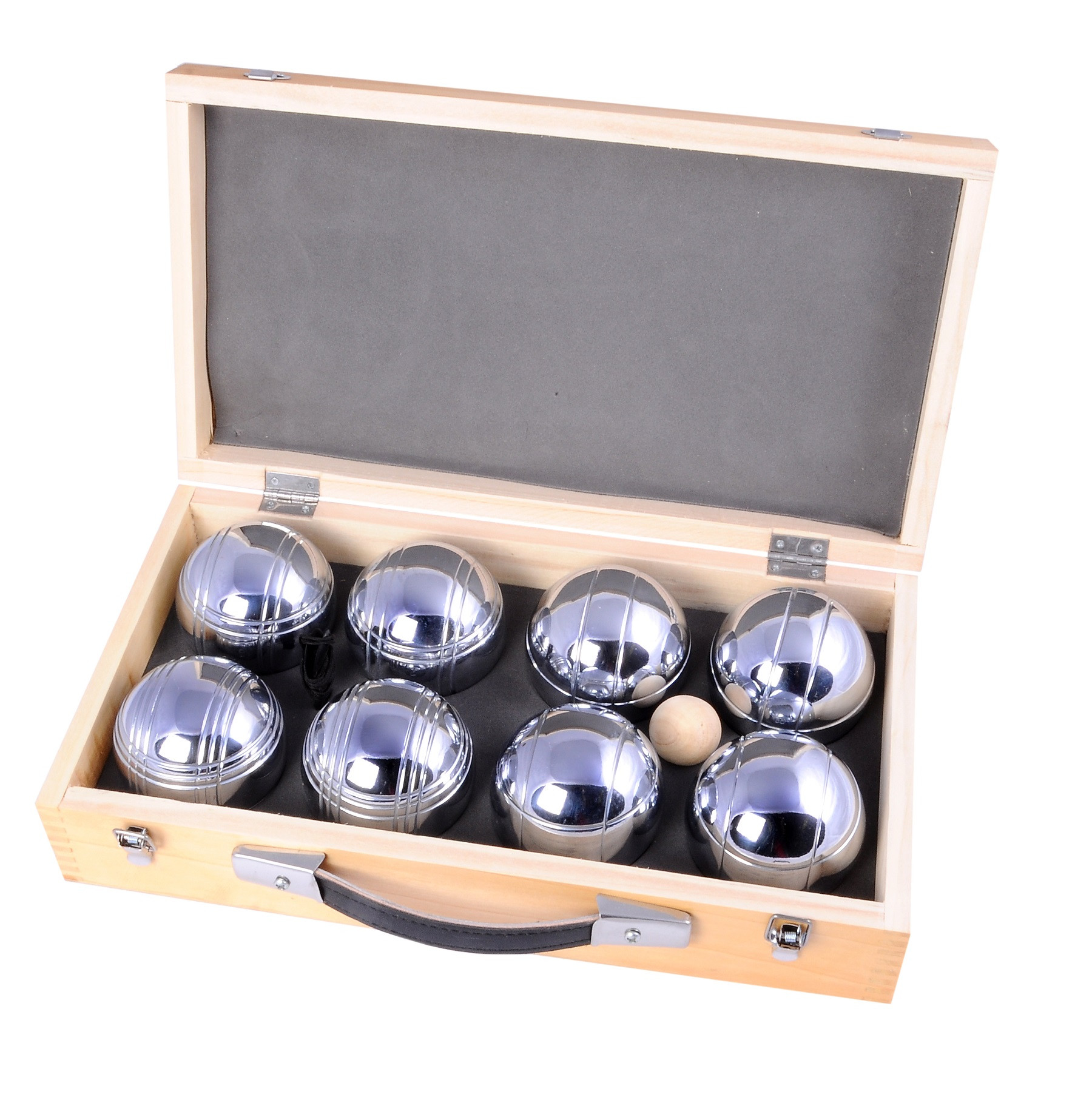 Jeu de Boules - 8 Ballen - Luxe Houten Koffer