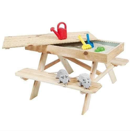 Kinderpicknicktafel + zandbak FCS 100%