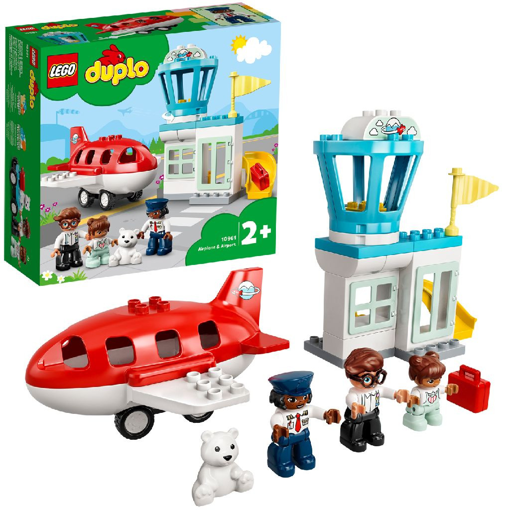 10961 LEGO DUPLO Vliegtuig en Vliegveld