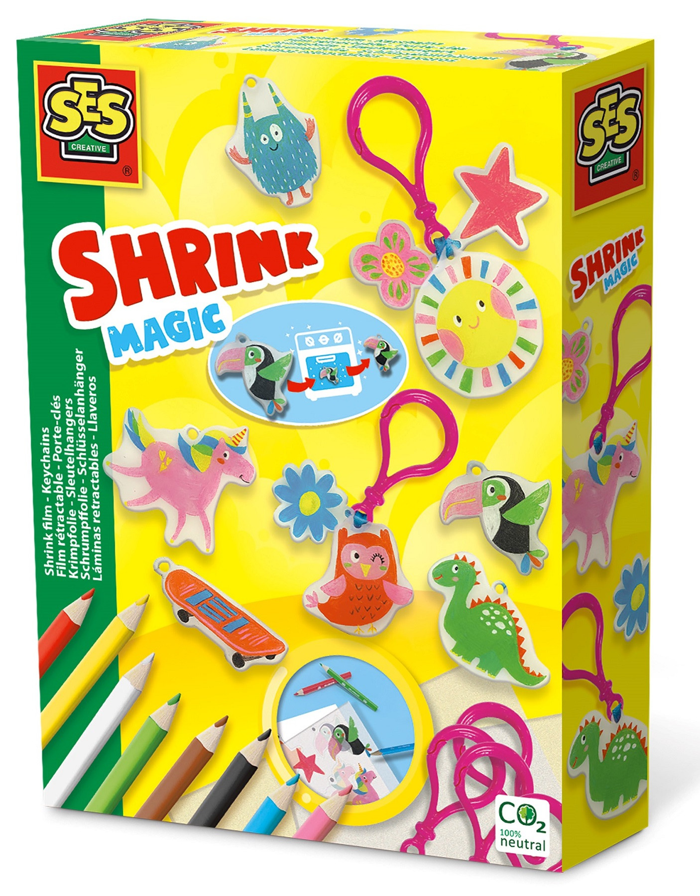 SES 14022 Krimpfolie Sleutelhangers