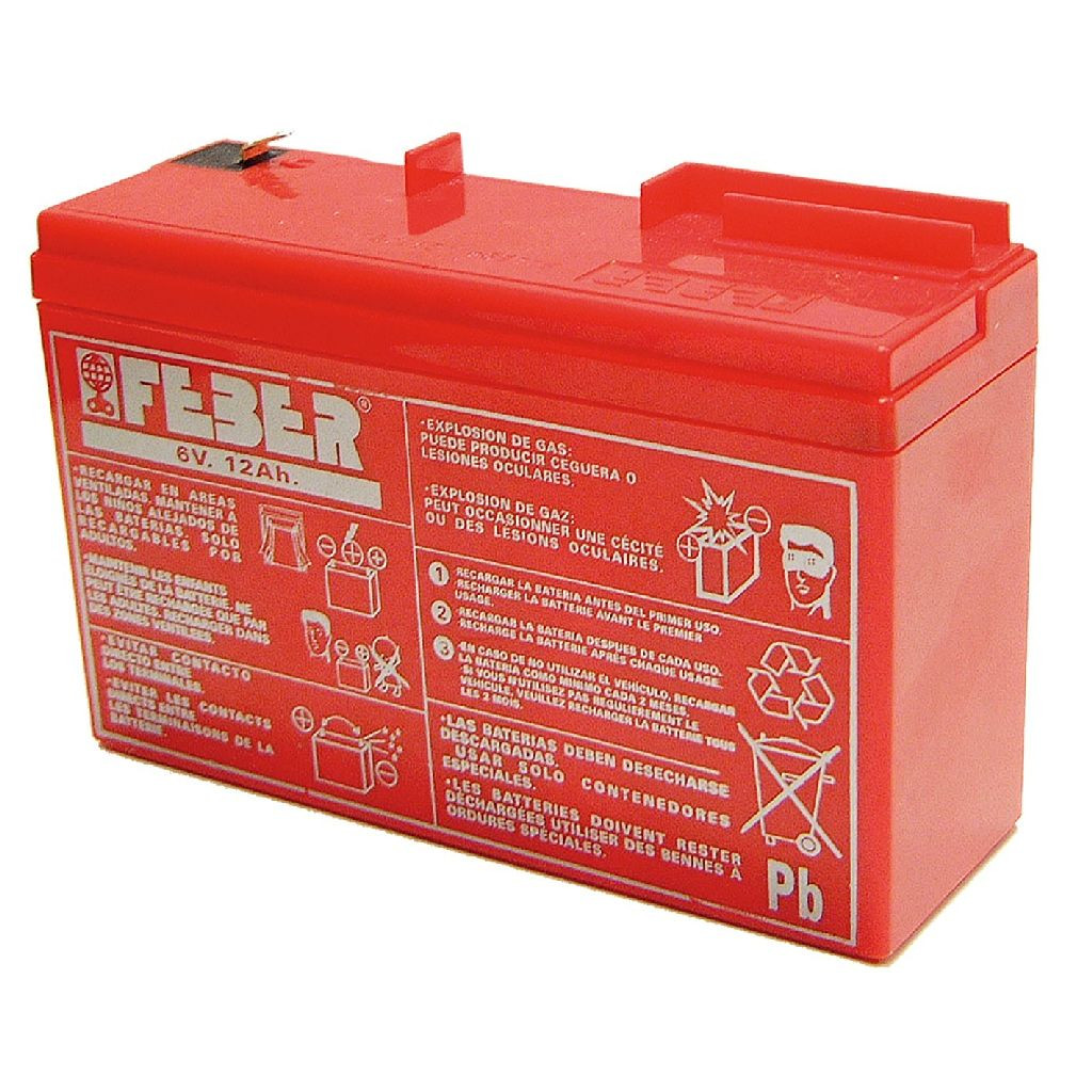 Accu Feber 6V 10AH