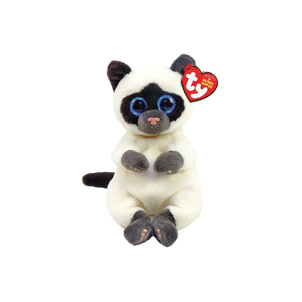 Ty Beanie Babies - Miso Siames Cat - Knuffel - 15 cm