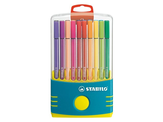 Stabilo Stift Pen 68 Color Parade 20 st.Turquoise
